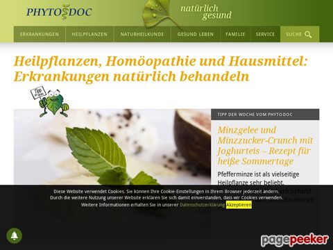 PhytoDoc.de - Therapieformen - Wissenswerte zu vielen, alternativen Therapien