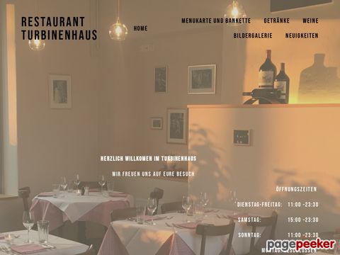 Restaurant Turbinenhaus - „La cucina italiana“ – zu geniessen an allerschönster Lage