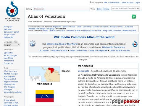 Atlas of Venezuela/ - Wikimedia Commons