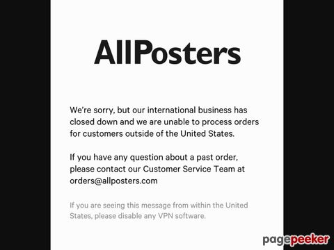 allposters.ch - über 1.000.000 Poster