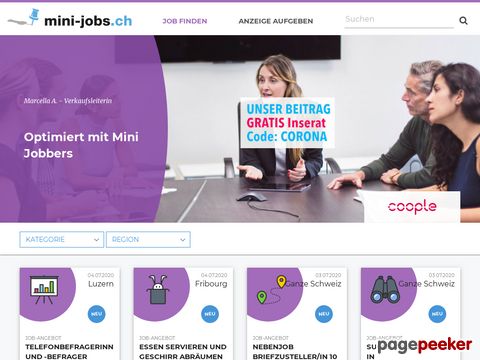 Mini-jobs.ch - Nebenjobs, Studentenjobs, Aushilfsjobs