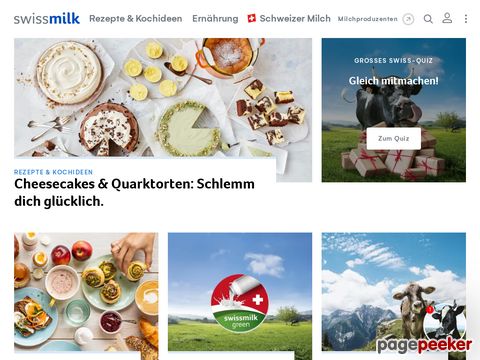 Swissmilk - Informationen rund um die Milch und Milchprodukte