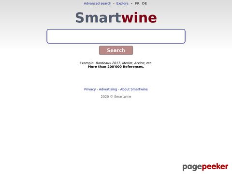 Smartwine -  Weinsuchmaschine