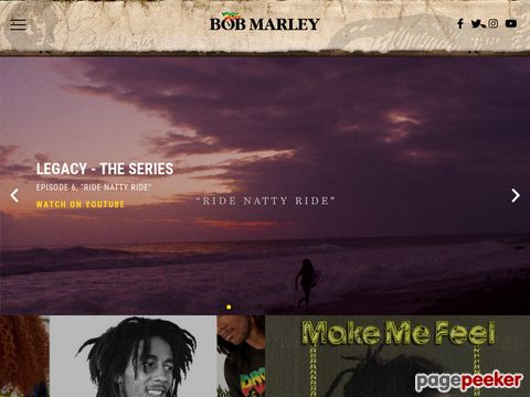 Bob Marley - The Official Bob Marley Web Site
