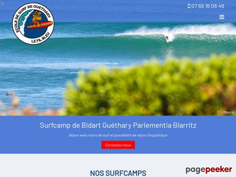 Guethary Surfcamp - Ecole de Surf de Guéthary Résidence Itsasoan