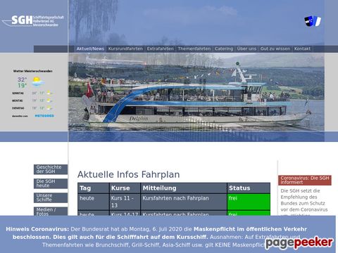 Schifffahrtgesellschaft Hallwilersee