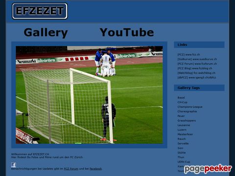 EFZEZET.CH # Fotos und Filme rund um den FC Zürich