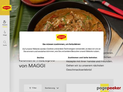 MAGGI: Geniessen, was gut tut