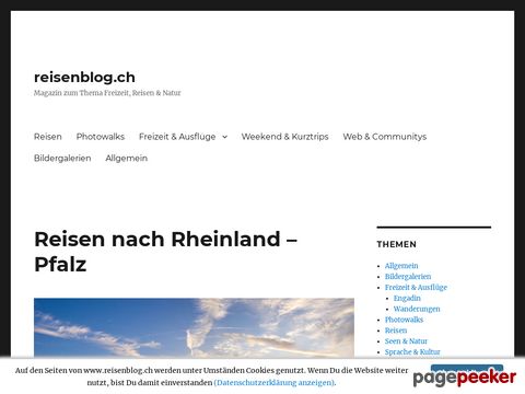 Schweizer Reise-Website und Blog - Reisenblog.ch