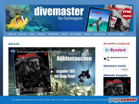 Divemaster.de - Das Fachmagazin im Tauchsport