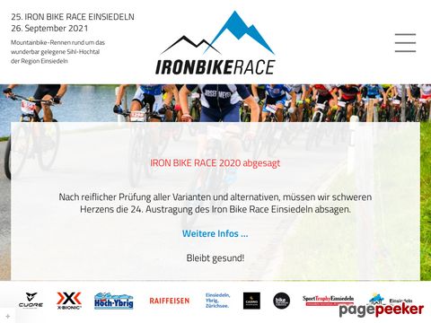 Iron Bike Race - Das alljährliche Bikerennen der Region Einsiedeln SZ